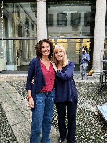 Dori Ghezzi e Giulia Giovani